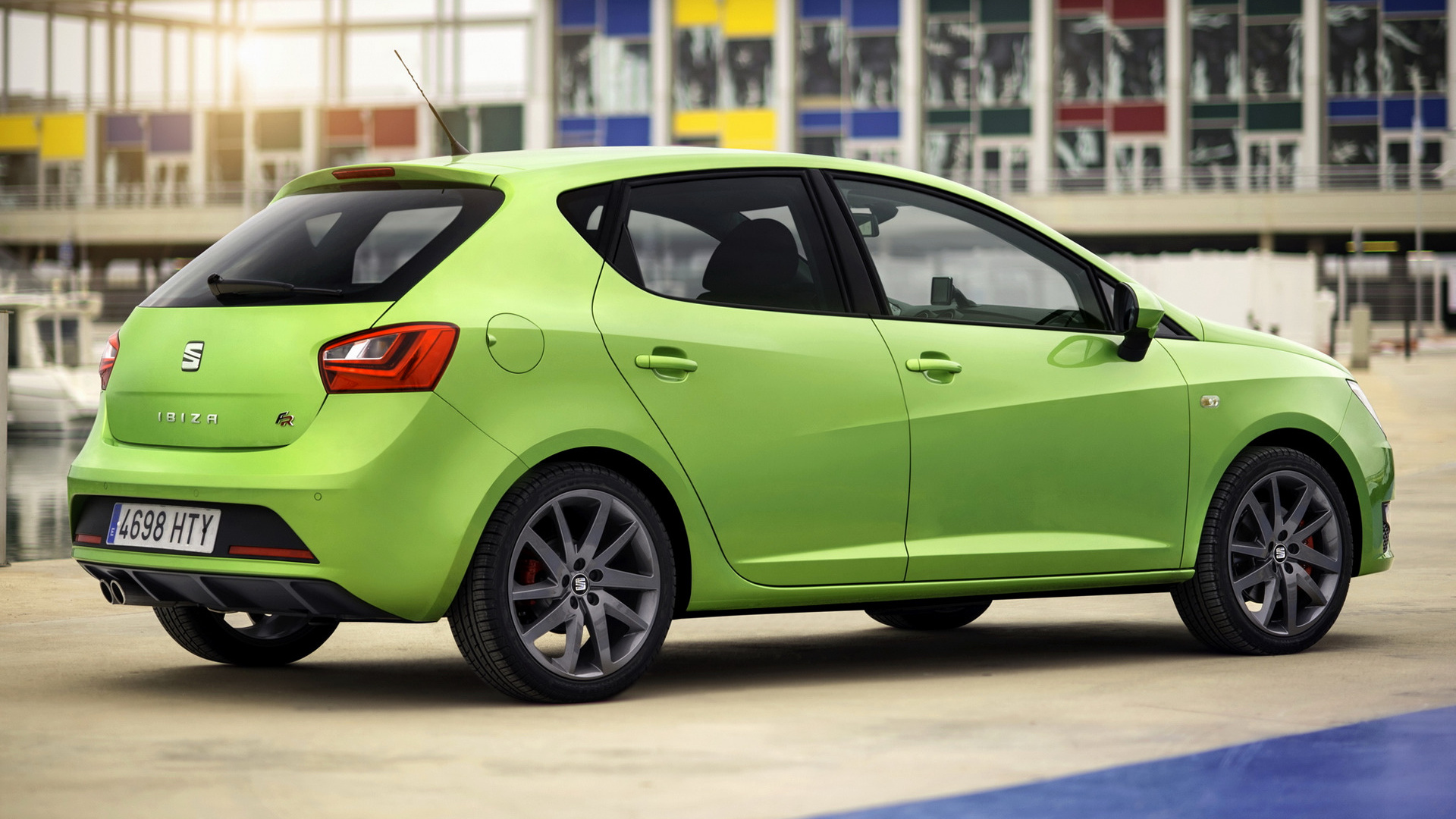 Green seat ibiza cars hi-res stock photography and images - Alamy
