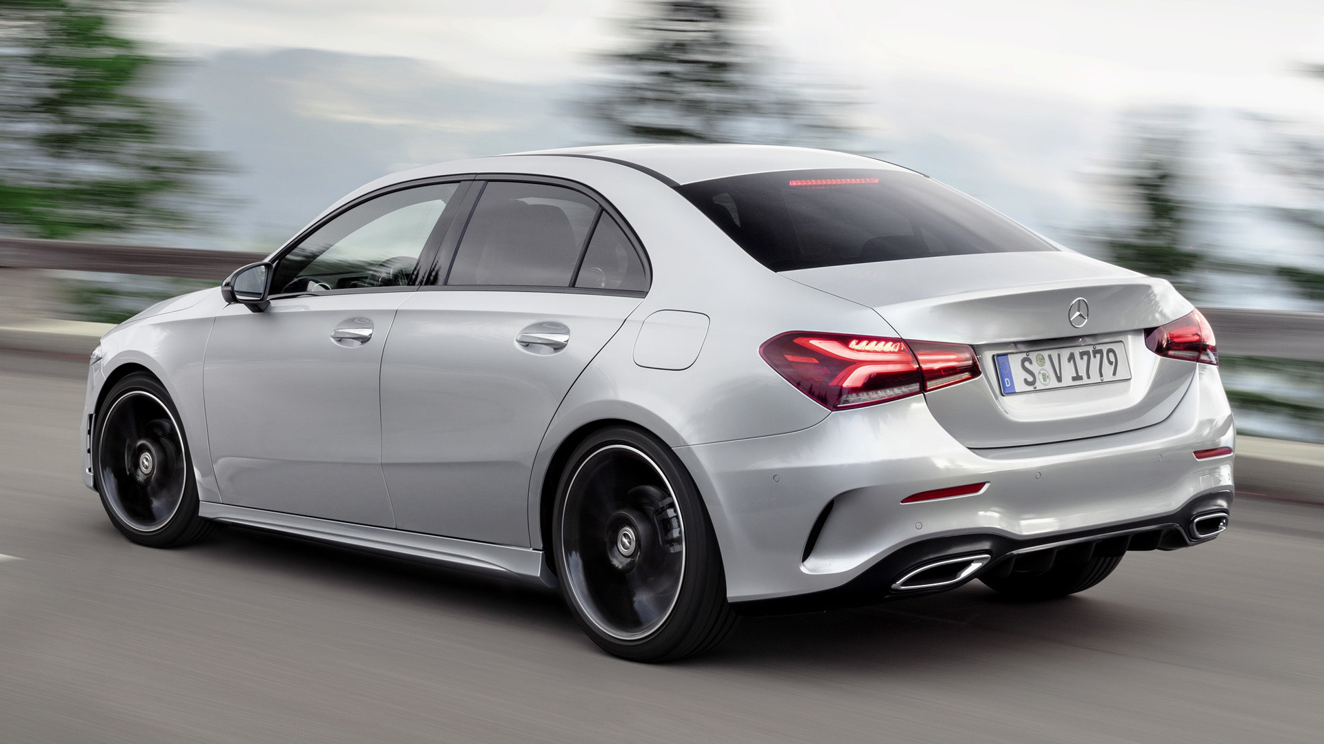 18 Mercedes Benz A Class Sedan Amg Line Wallpapers And Hd Images Car Pixel