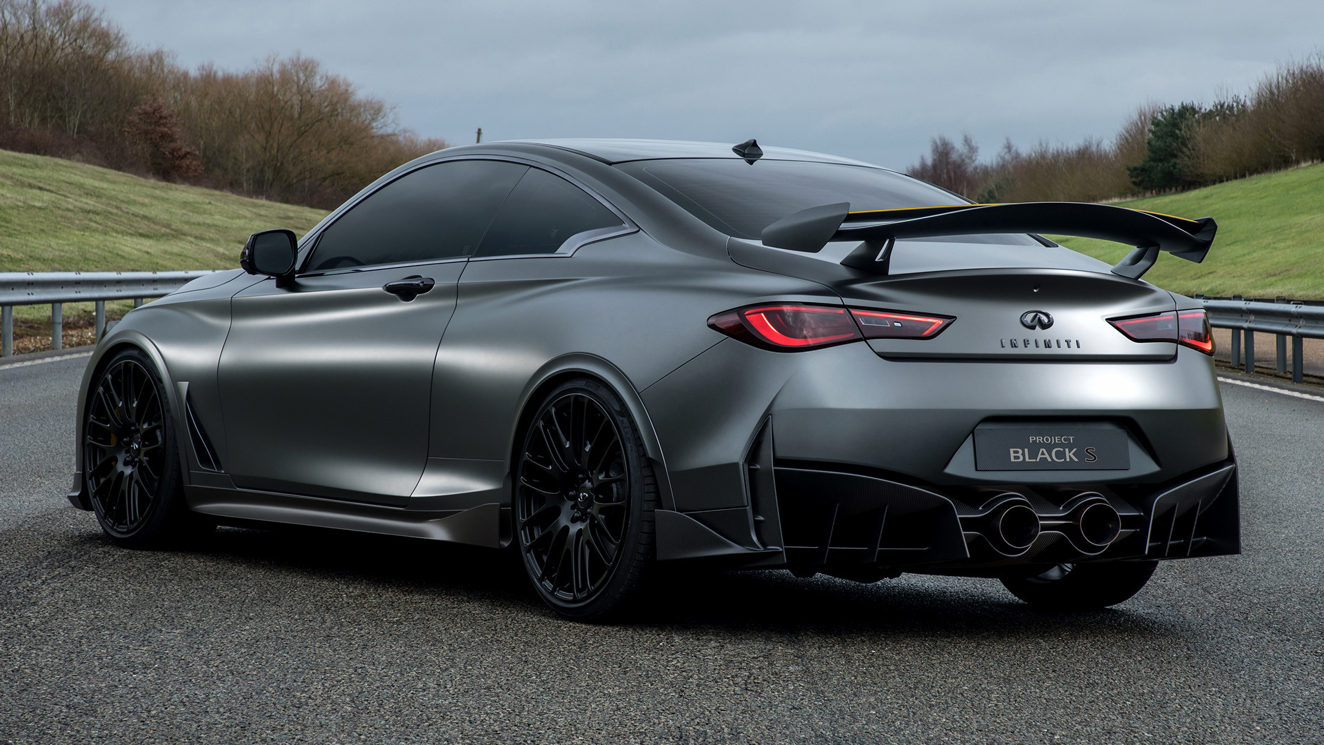 2017 Infiniti Q60 Project Black S Concept - Wallpapers and HD Images