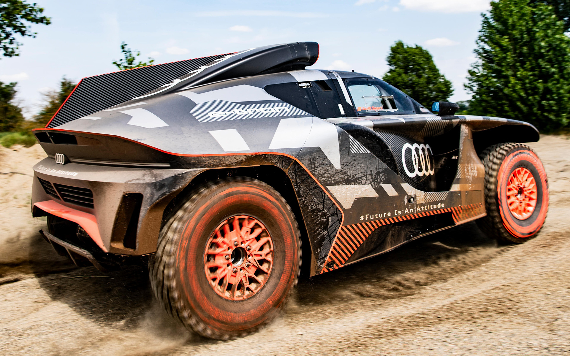 2022 Audi RS Q E-Tron Dakar Rally - Wallpapers and HD Images | Car Pixel